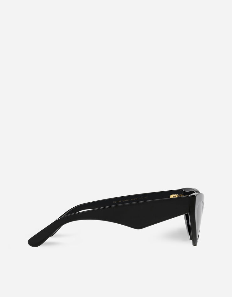 Dolce & Gabbana DG Crossed Sunglasses Black VG4439VP187