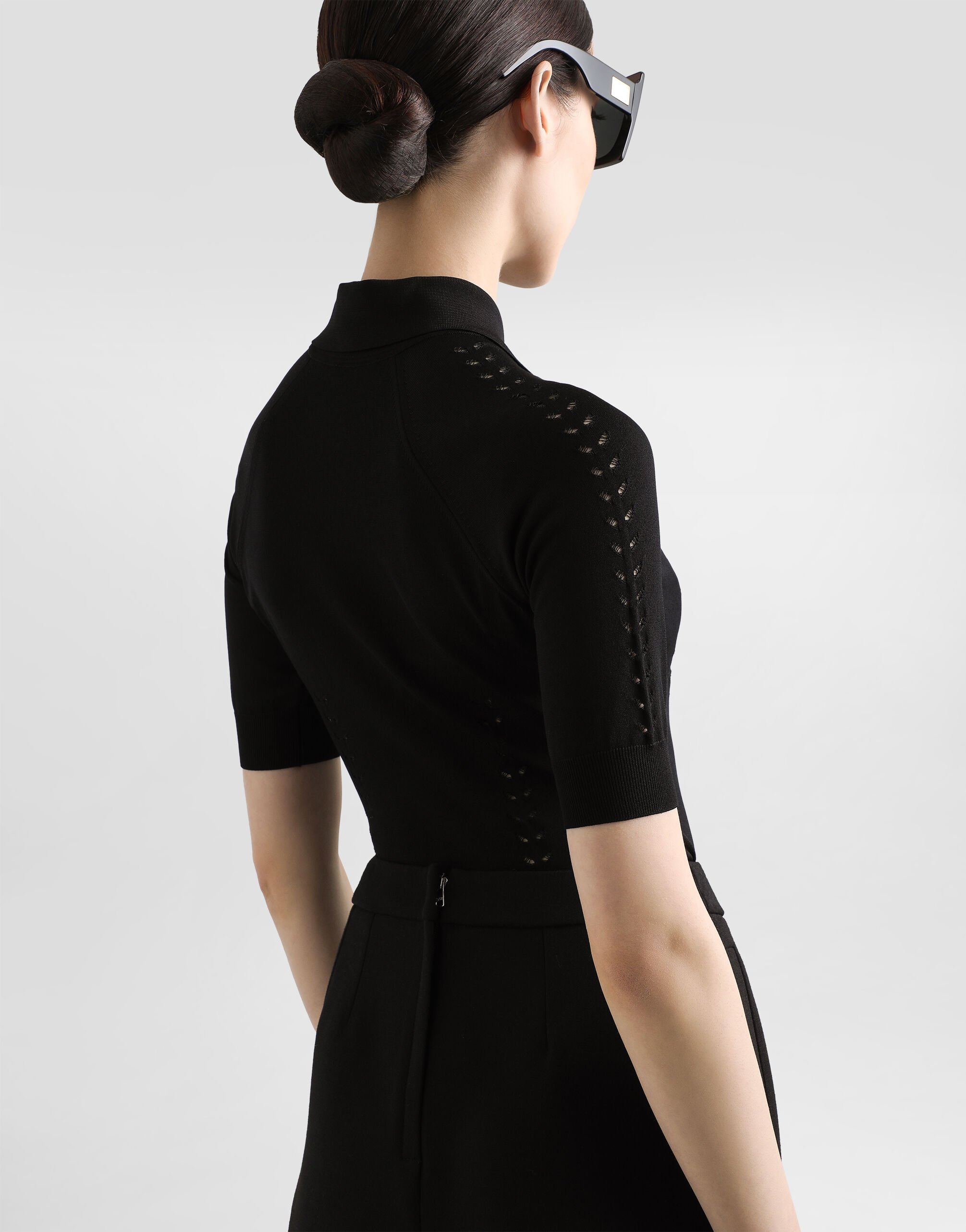 DOLCE & GABBANA ブラックビスチェ 40 ブラックのウィメンズ BUSTIER | Dolce&Gabbana®