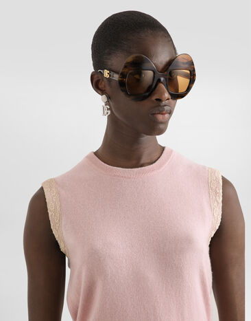 Dolce & Gabbana Cashmere tank top Pink FXT02TJBW1M