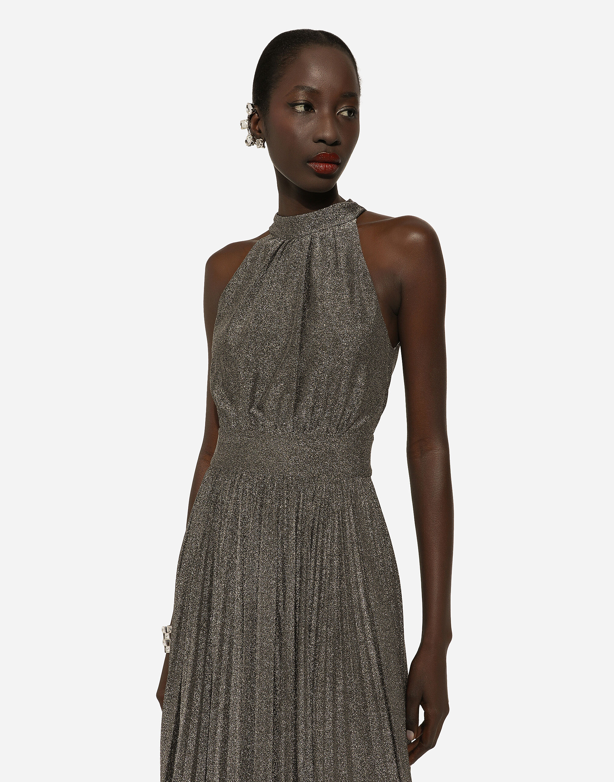 Calf length jersey dress hotsell