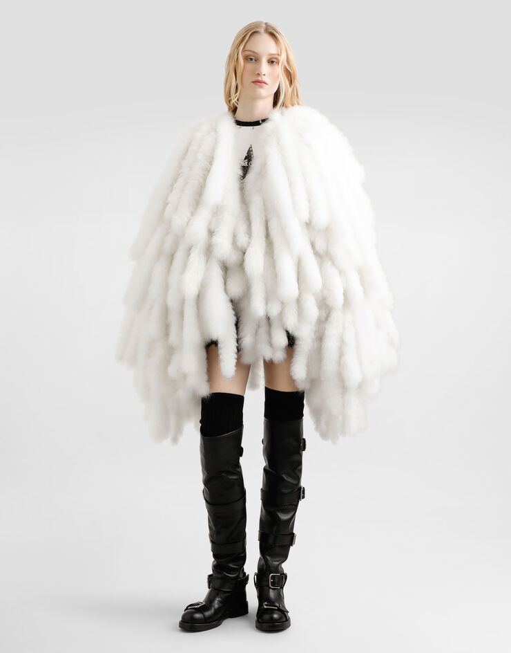 Dolce & Gabbana Alpaca coat Dolce & Gabbana Alpaca coat White F0W8QFFUPZH