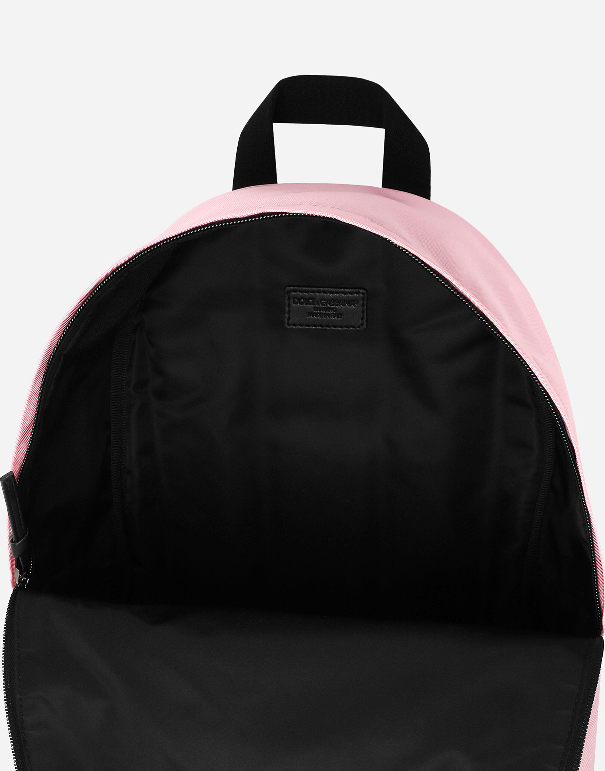 Mochila de nailon con logotipo Dolce Gabbana en Rosa de Nino Dolce Gabbana