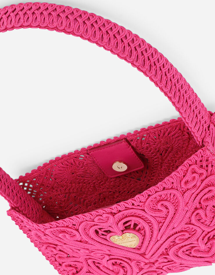 Dolce & Gabbana Cordonetto shoulder bag Fuchsia BB7184AW717