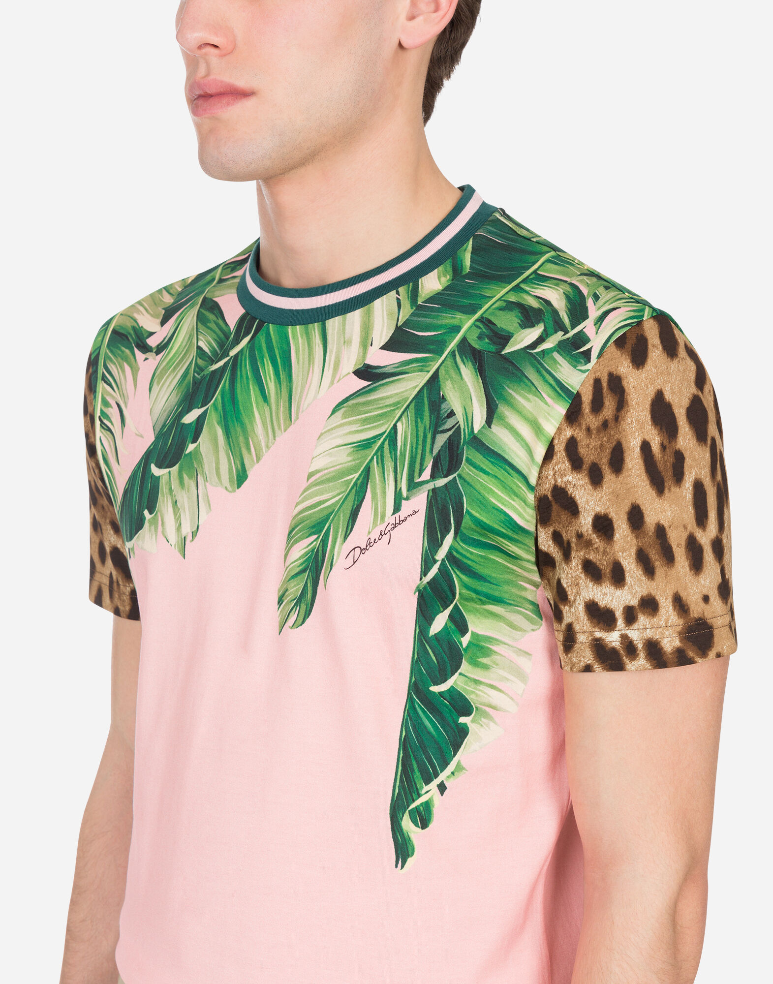 T-Shirt Stampa Banano - Abbigliamento Uomo | Dolce&Gabbana