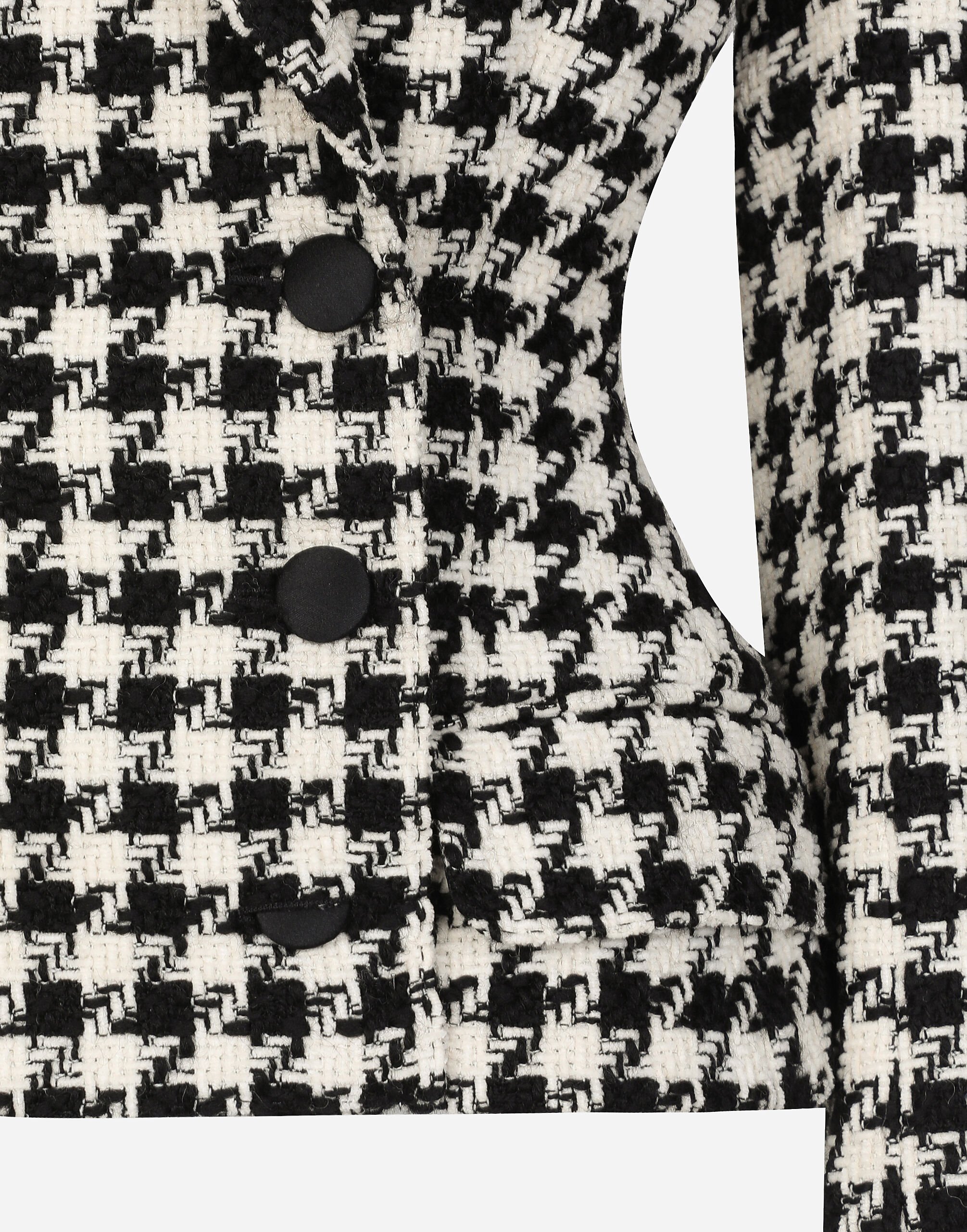 Macro-houndstooth Dolce jacket in Multicolor for Women