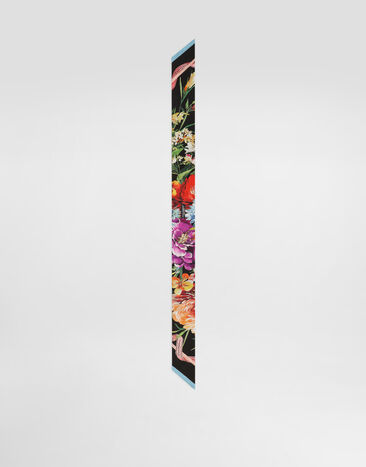 Dolce & Gabbana Silk twill bandeau Multicolor FS215AGDC7B