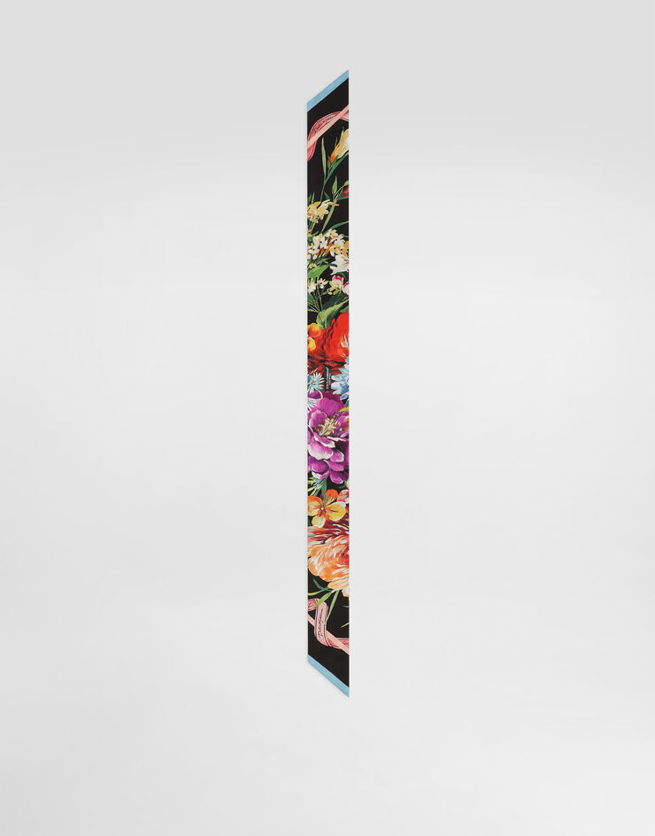 Dolce & Gabbana Silk twill bandeau Multicolor FS215AGDC7B