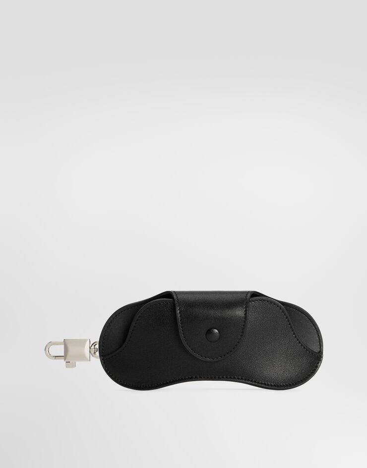 Dolce & Gabbana Calfskin eyewear case Dolce & Gabbana Calfskin eyewear case Black BP3477A3P17