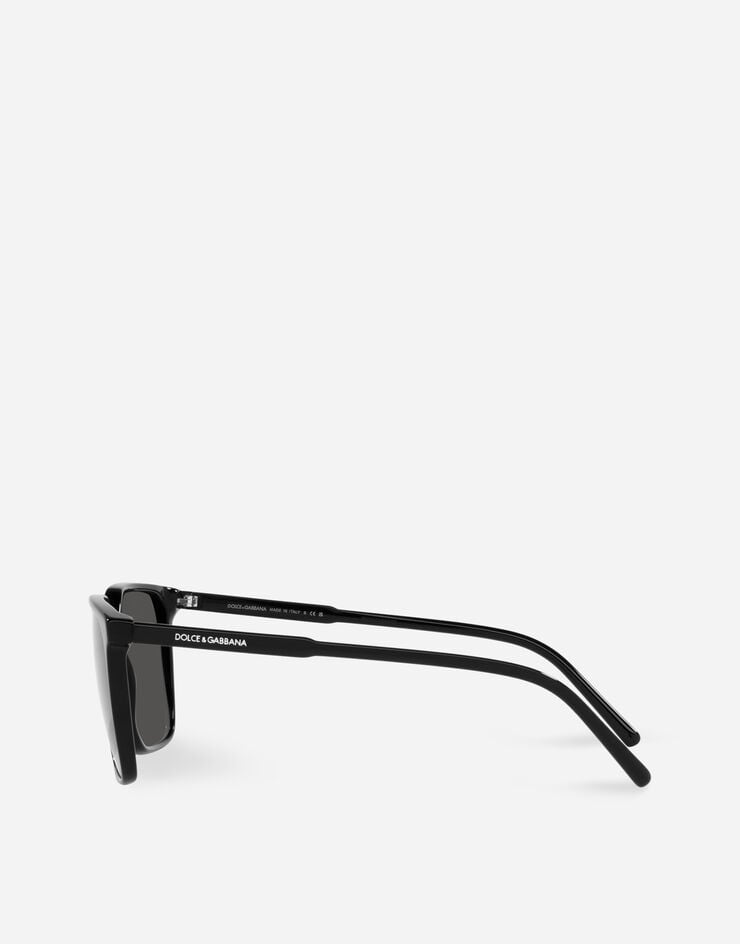 Dolce & Gabbana Sonnenbrille Thin Profile Schwarz VG442AVP187