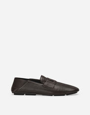 Dolce & Gabbana Deerskin driver shoes Black A80440AO602