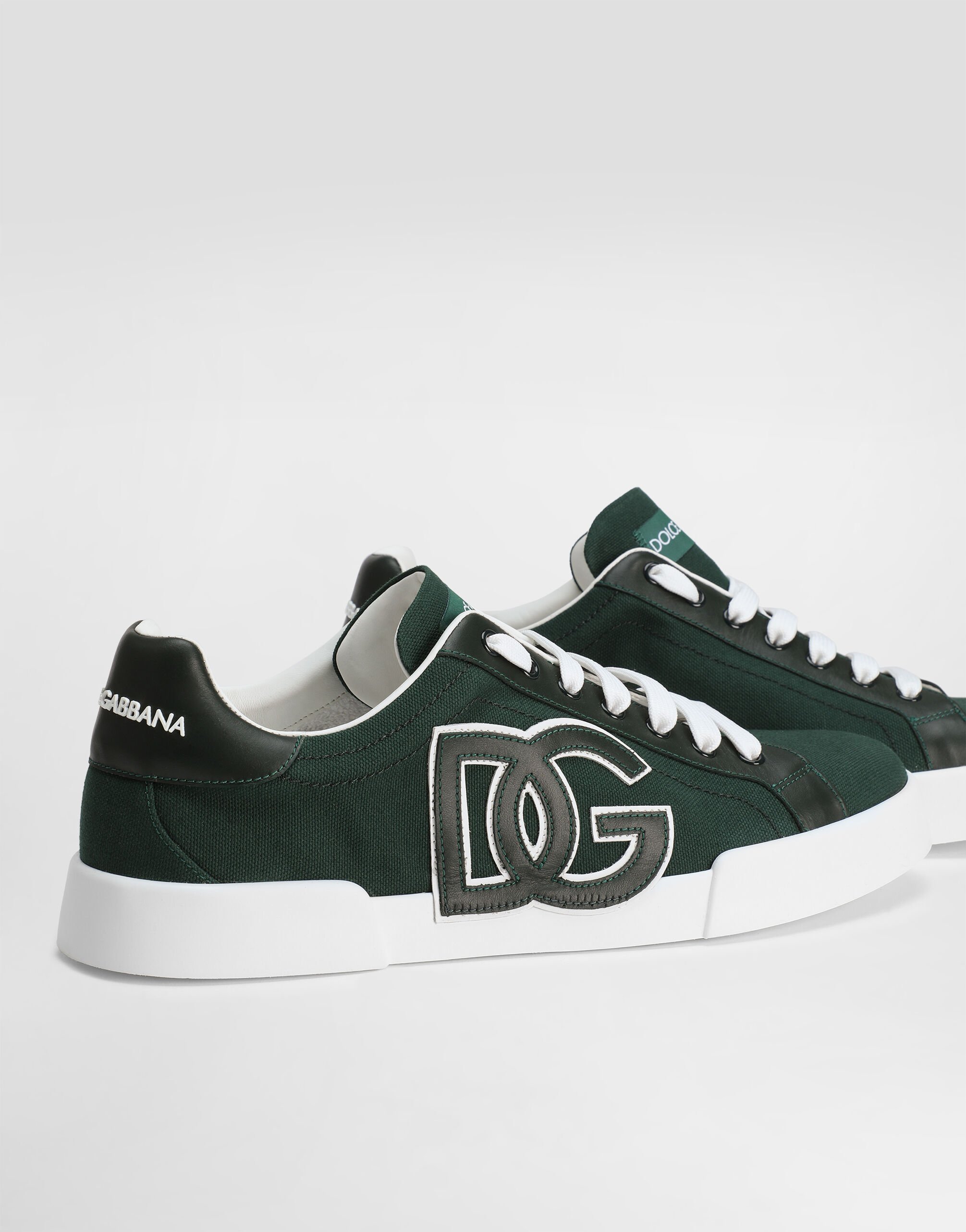 スニーカー DOLCE & GABBANA STROBEL PORTFINO LIGHT CALFSKIN SNEAKER Portofino light strobel sneakers in canvas and calfskin in