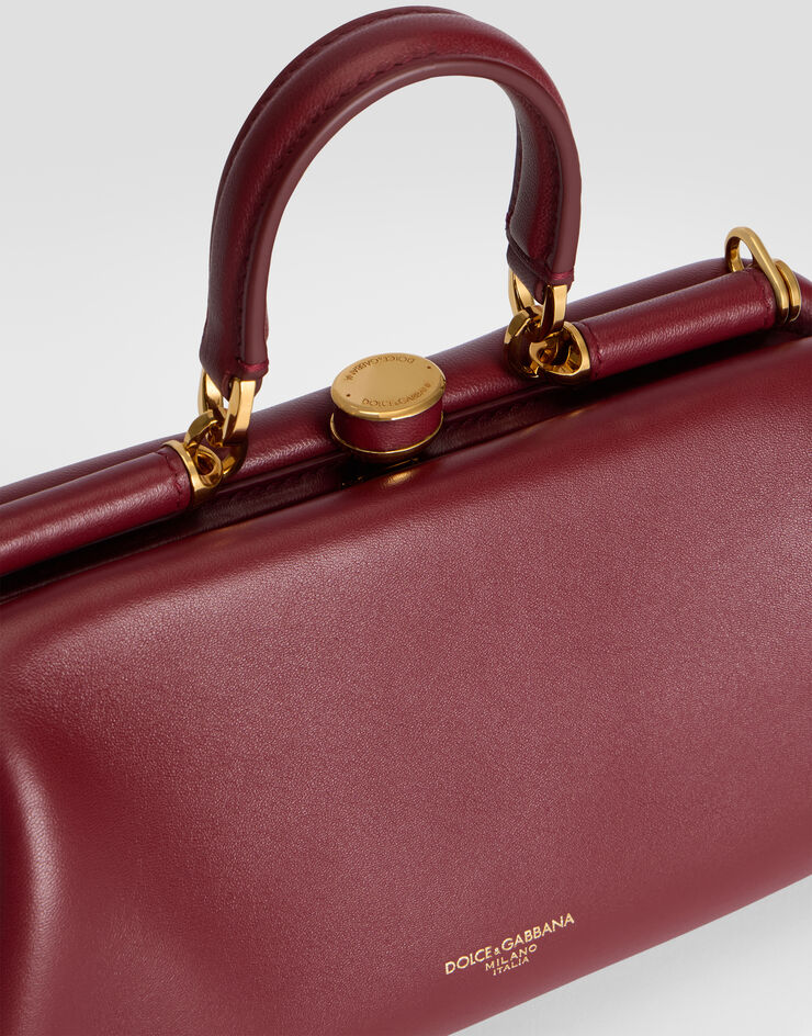 Dolce & Gabbana Handtasche Grandma medium aus plongé Nappa-Leder Dolce & Gabbana Handtasche Grandma medium aus plongé Nappa-Leder Burgunderrot BB7986BF984
