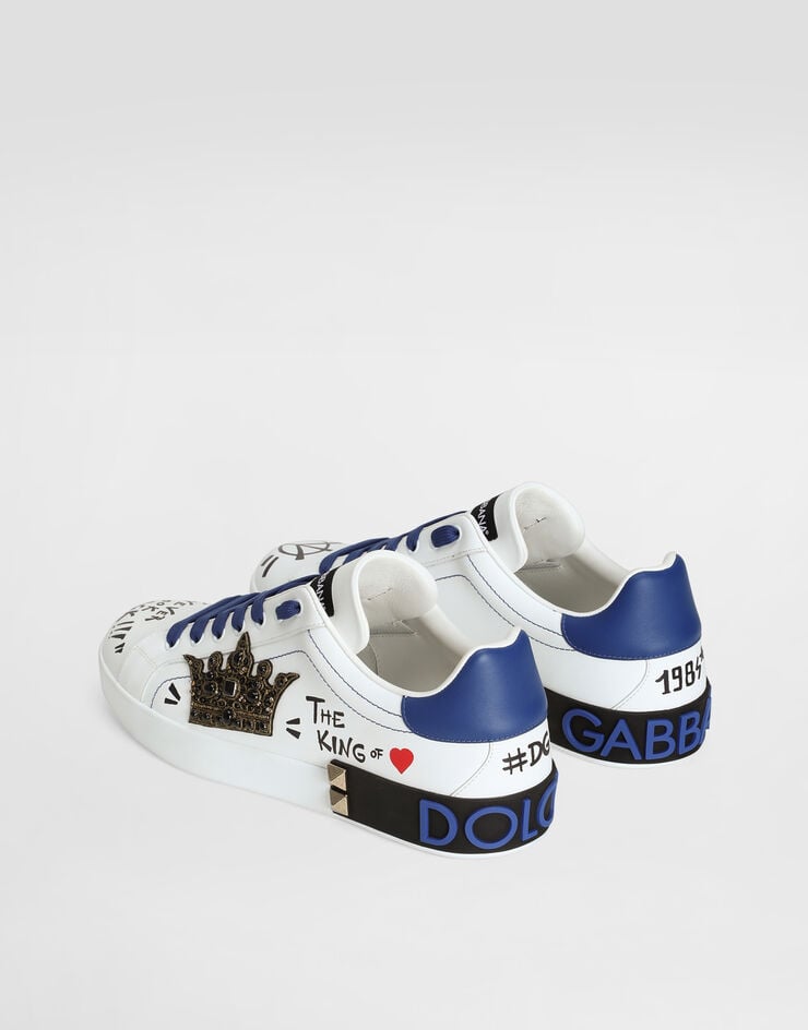 Dolce & Gabbana Portofino leather sneakers Dolce & Gabbana Portofino leather sneakers Multicolor CS1759A0219