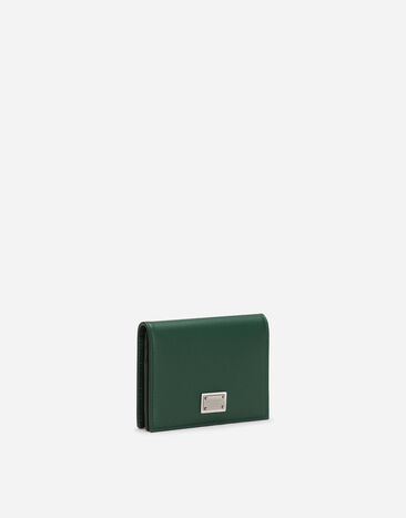 Dolce & Gabbana カードケース カーフスキン 日本限定 グリーン BP1643AS527