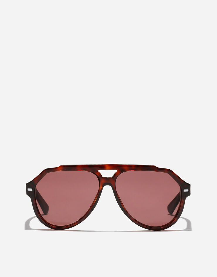 Dolce & Gabbana Sonnenbrille Banano Havanna-Rot VG4452VP869