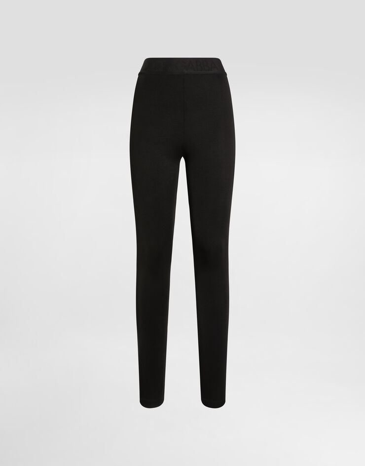Dolce & Gabbana Stretch jersey leggings Black FTB5TTFUGRC
