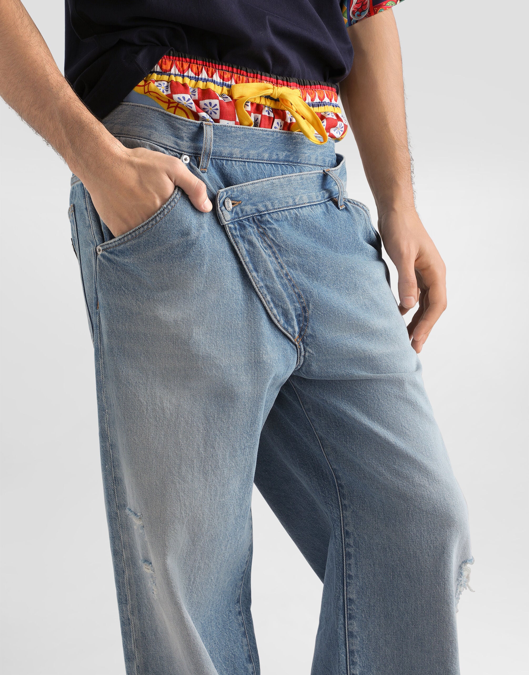 Denim trousers - thumbnail 4