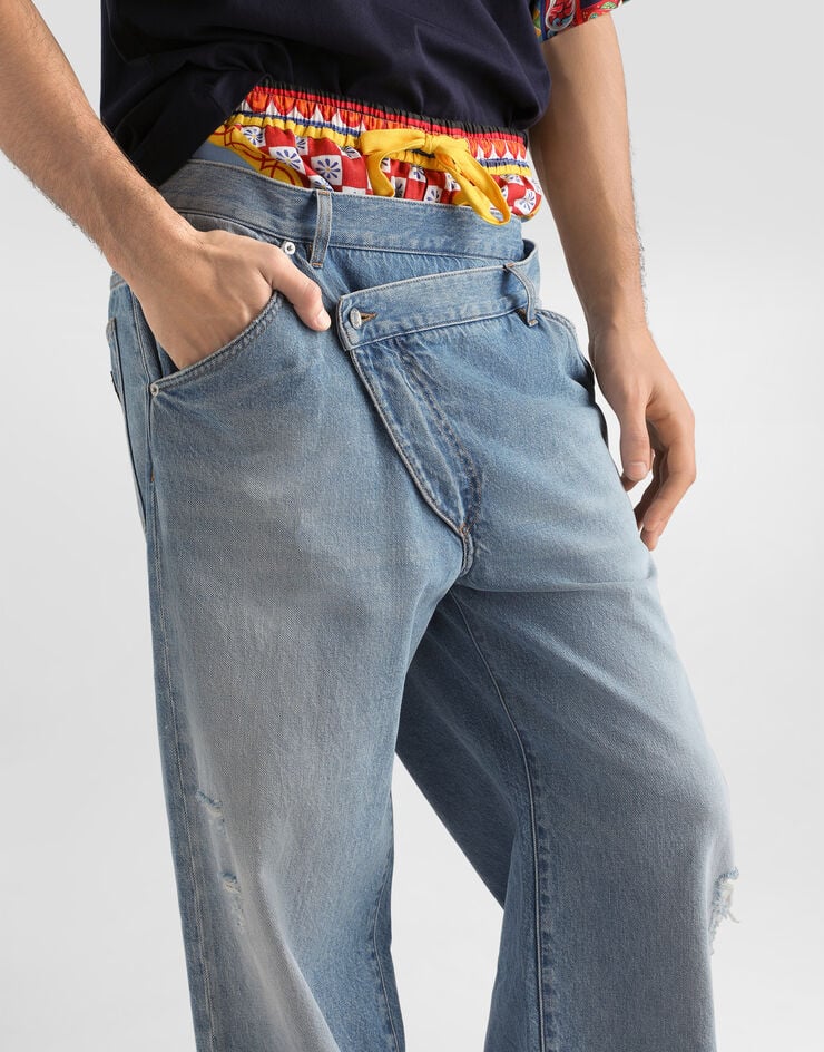 Dolce & Gabbana Denim trousers Dolce & Gabbana Denim trousers Multicolor GP23CDG8PL3