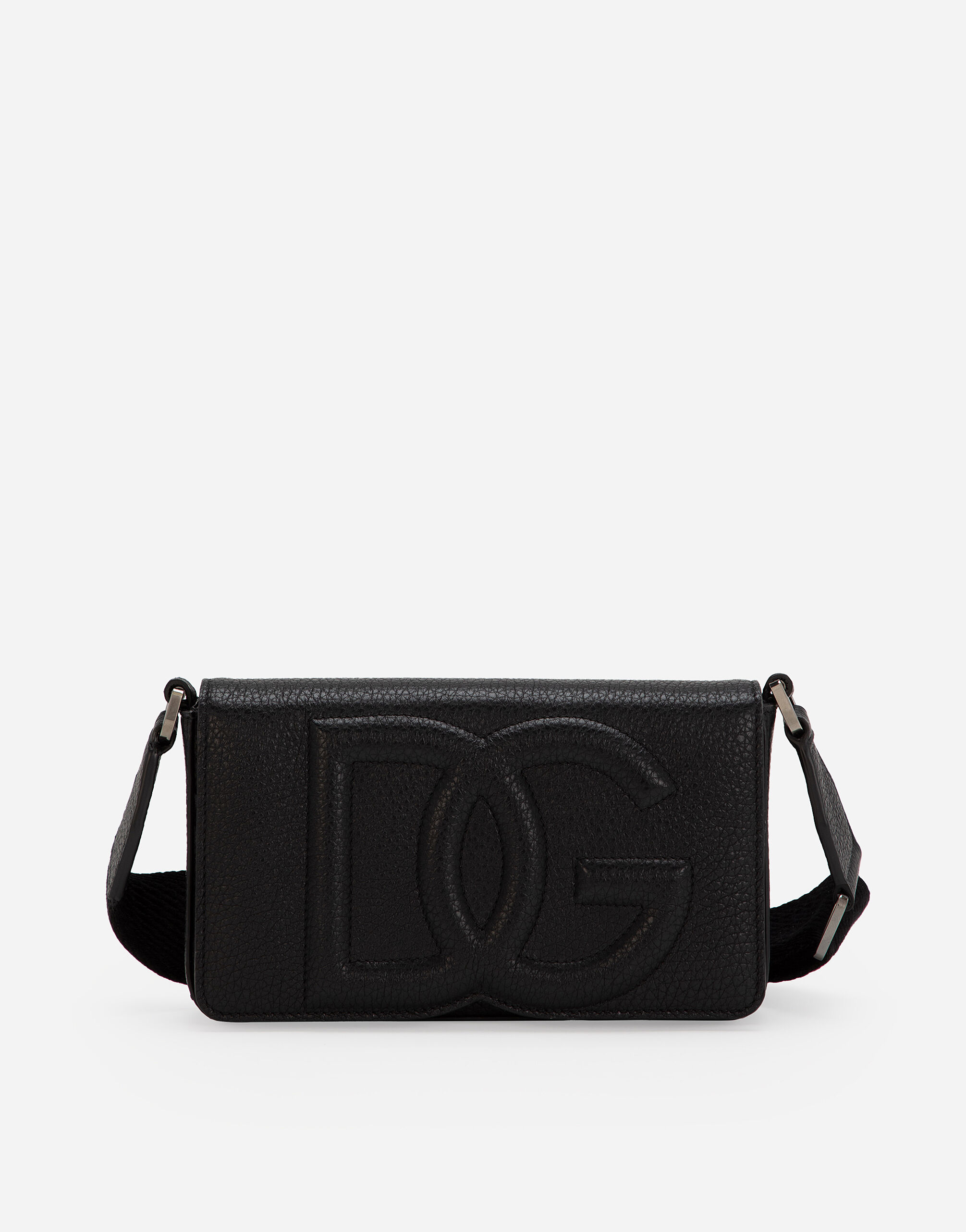 Dolce & Gabbana Minibolso en piel de ciervo Negro BP3309A8034