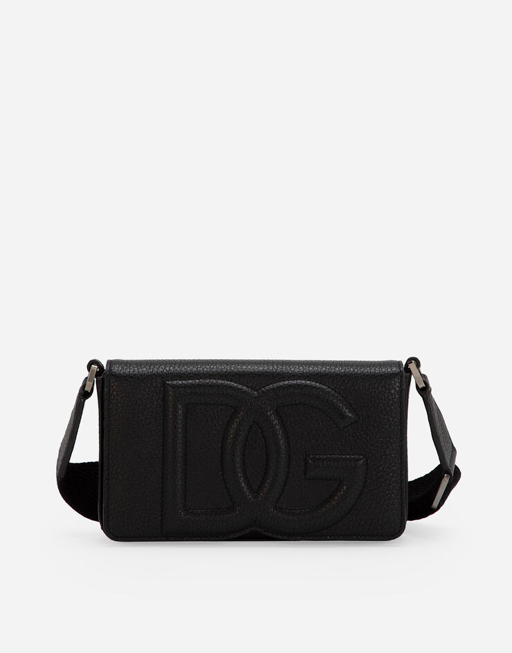 Dolce & Gabbana Mini sac en cuir de cerf Noir BP3309A8034