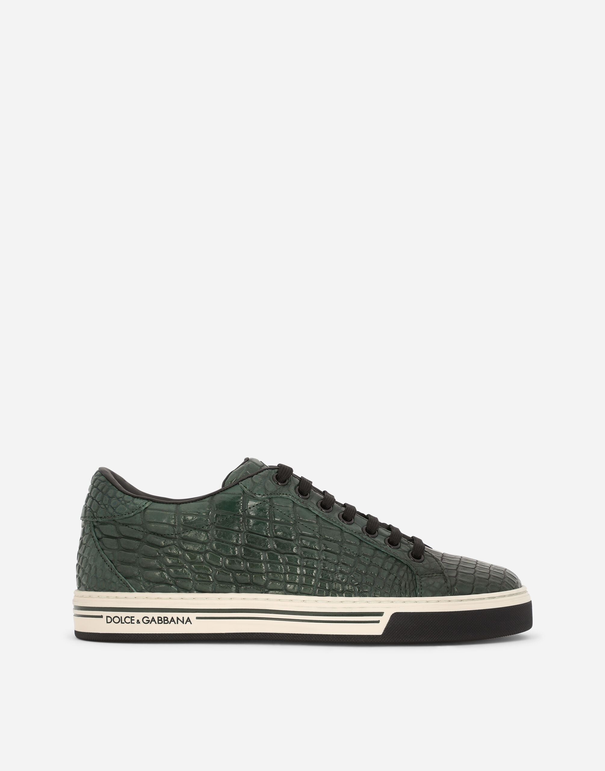 Dolce and gabbana green shoes sale