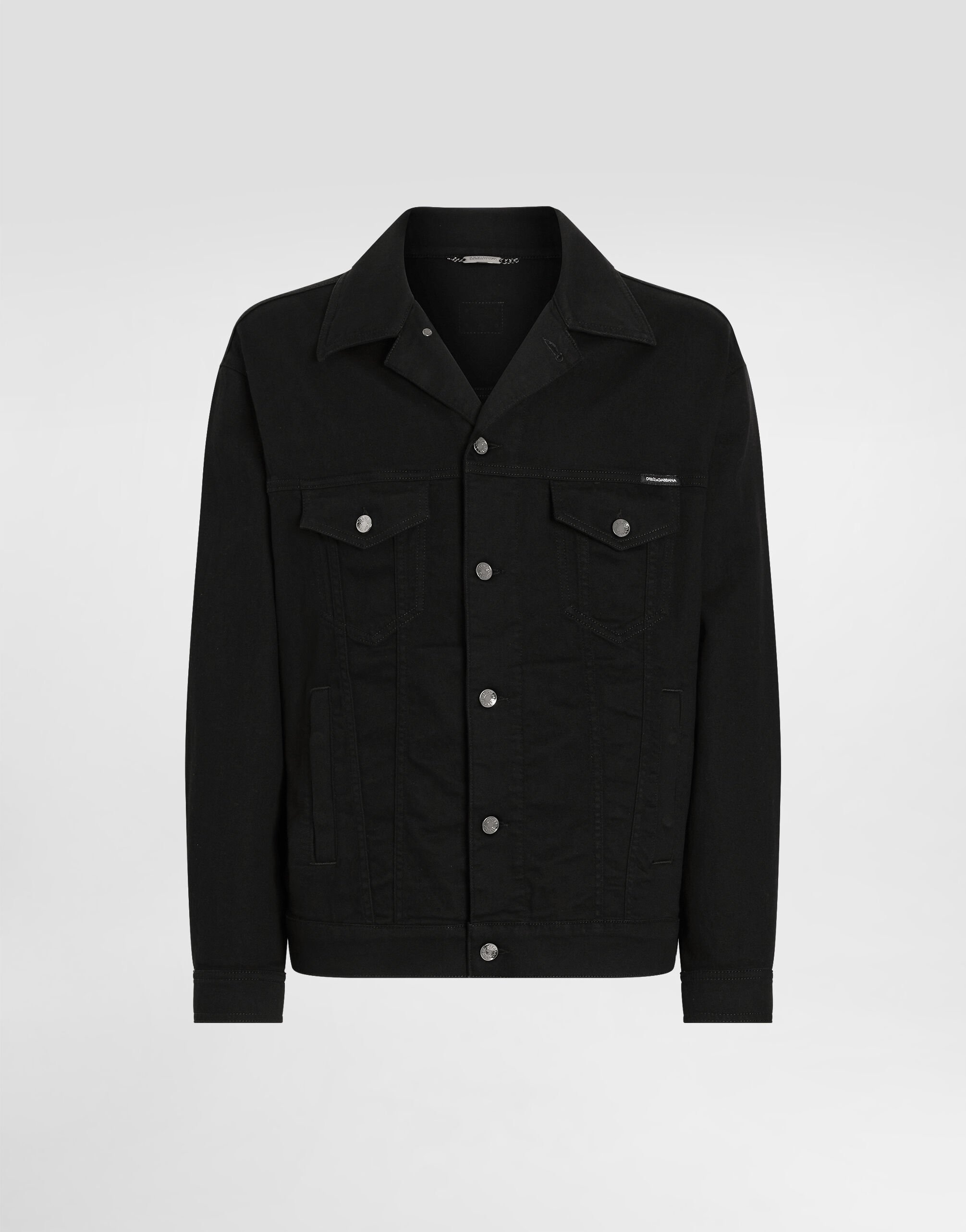 コリアグランドセール Black wash stretch denim jacket in Multicolor for Men トップス
