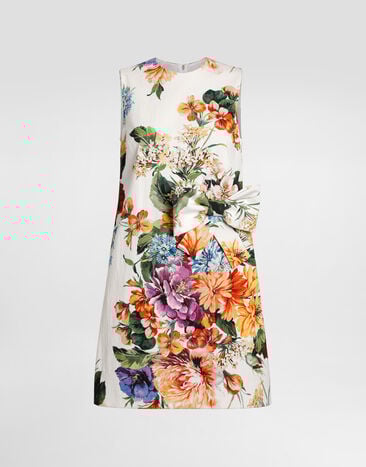 Dolce & Gabbana Flower bouquet-print dress Print F6TZSTFSRQU