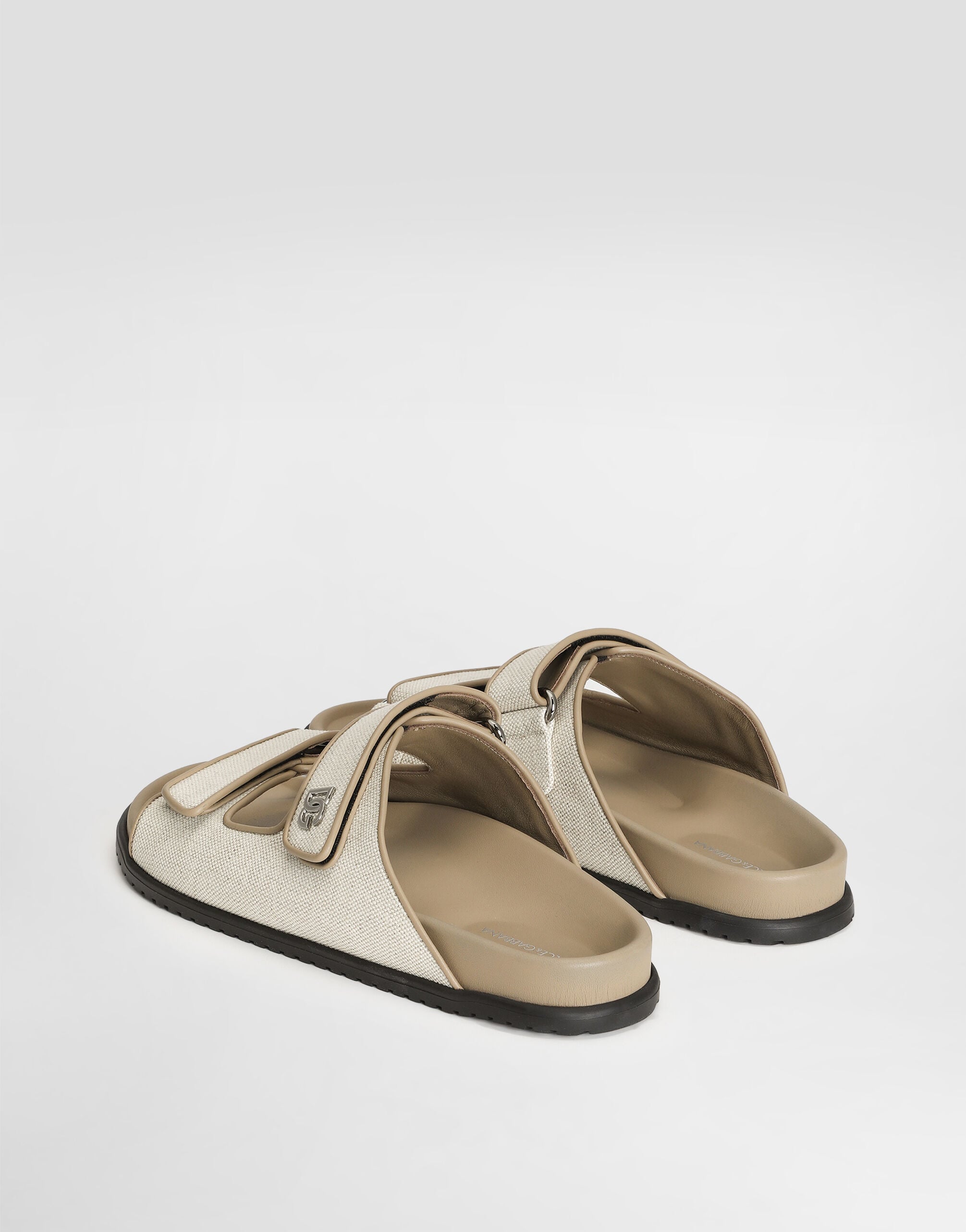 Canvas sandals in Multicolor for Men | Dolce&Gabbana® US