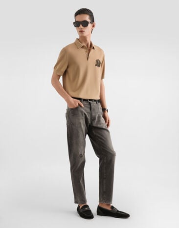 Dolce & Gabbana Denim trousers Multicolor GYJDADG8ON1