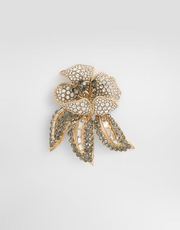 Dolce & Gabbana Broche fleur Doré WPS5F4W1111