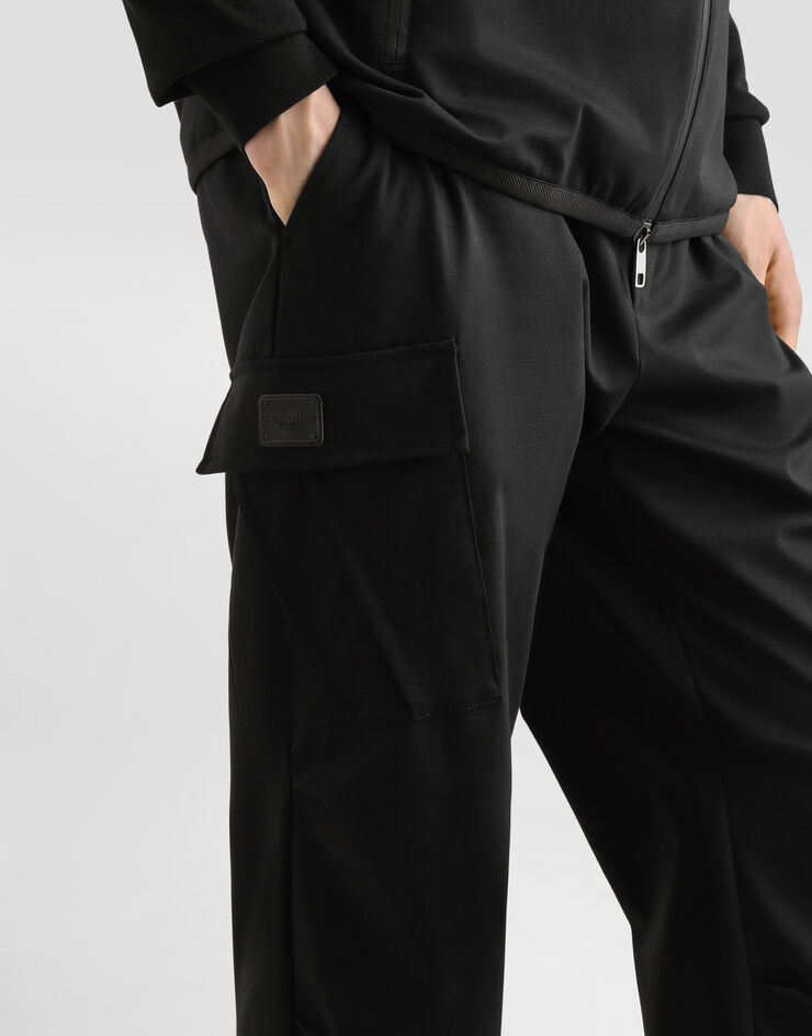 Dolce & Gabbana Cotton cargo pants with tag Black GW5OHTGK305