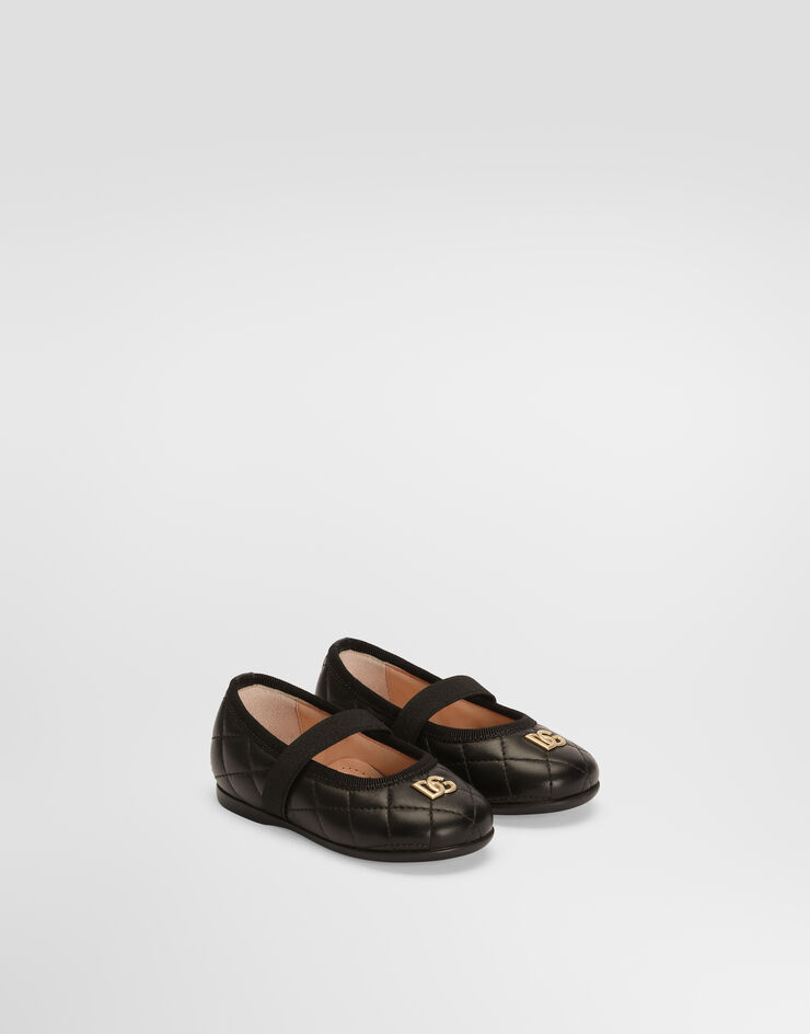 Dolce & Gabbana Nappa leather ballet flats Dolce & Gabbana Nappa leather ballet flats Black D20119A0988