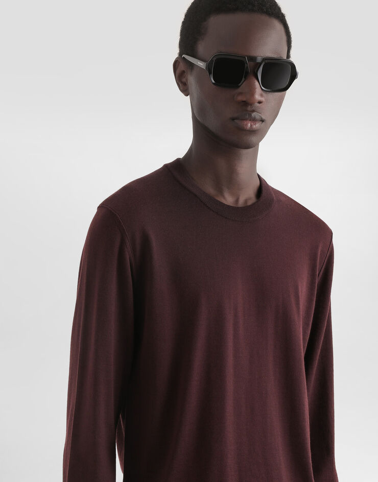 Dolce & Gabbana Cashmere pullover Bordeaux GXX02TJBW05