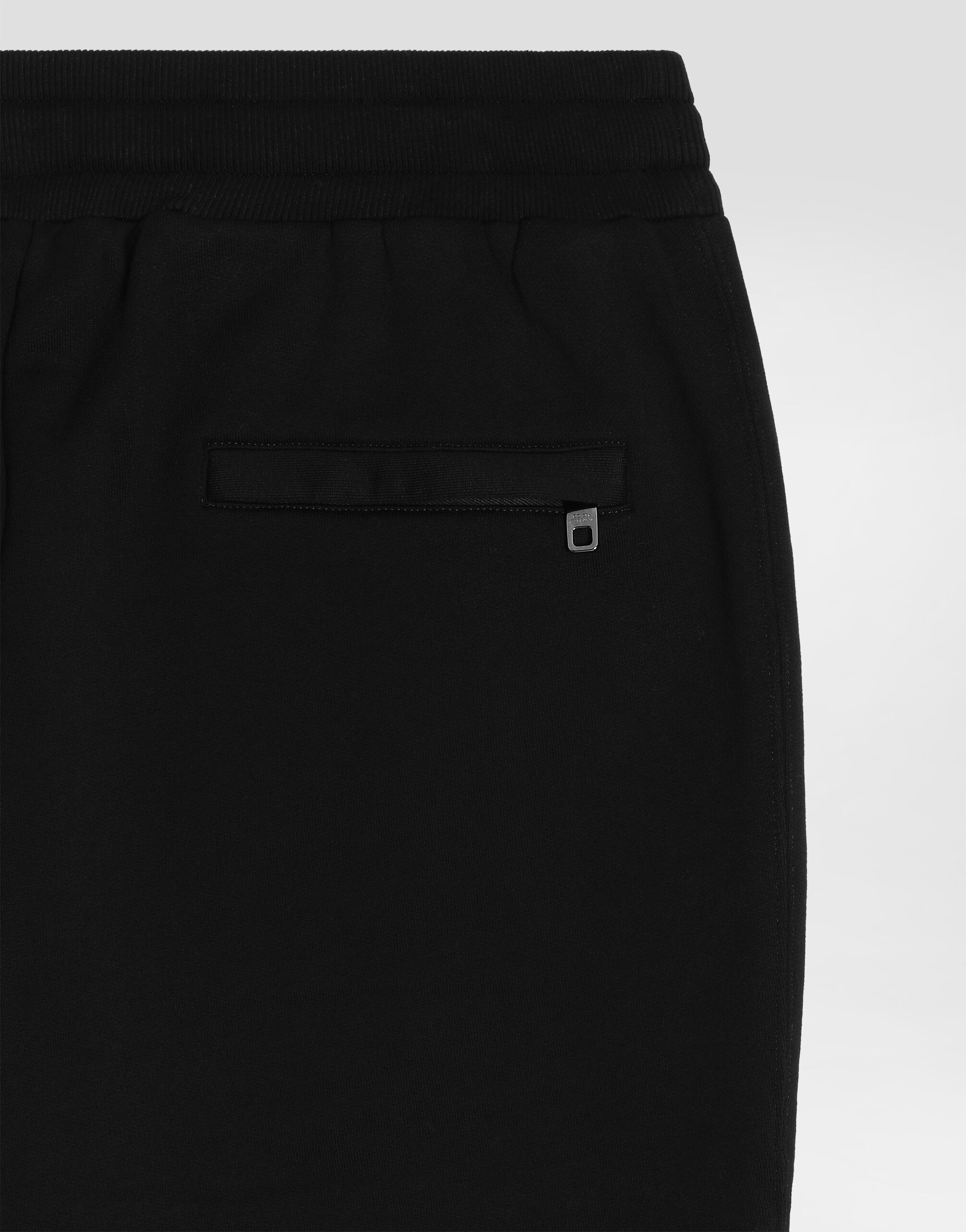 Jersey trousers with heraldic patch - thumbnail 7