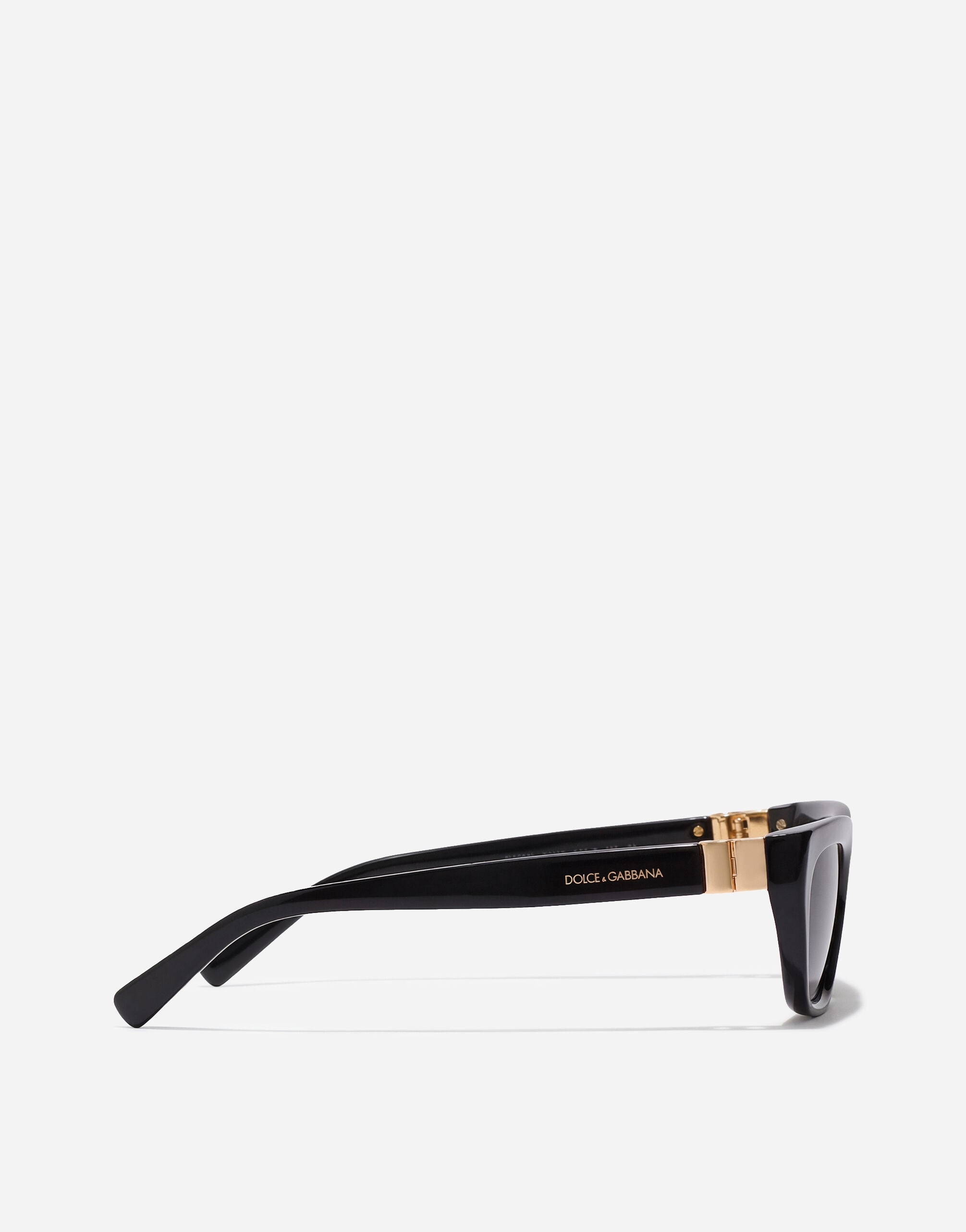 DG Hinge Sunglasses in Black for Women | Dolce&Gabbana® US