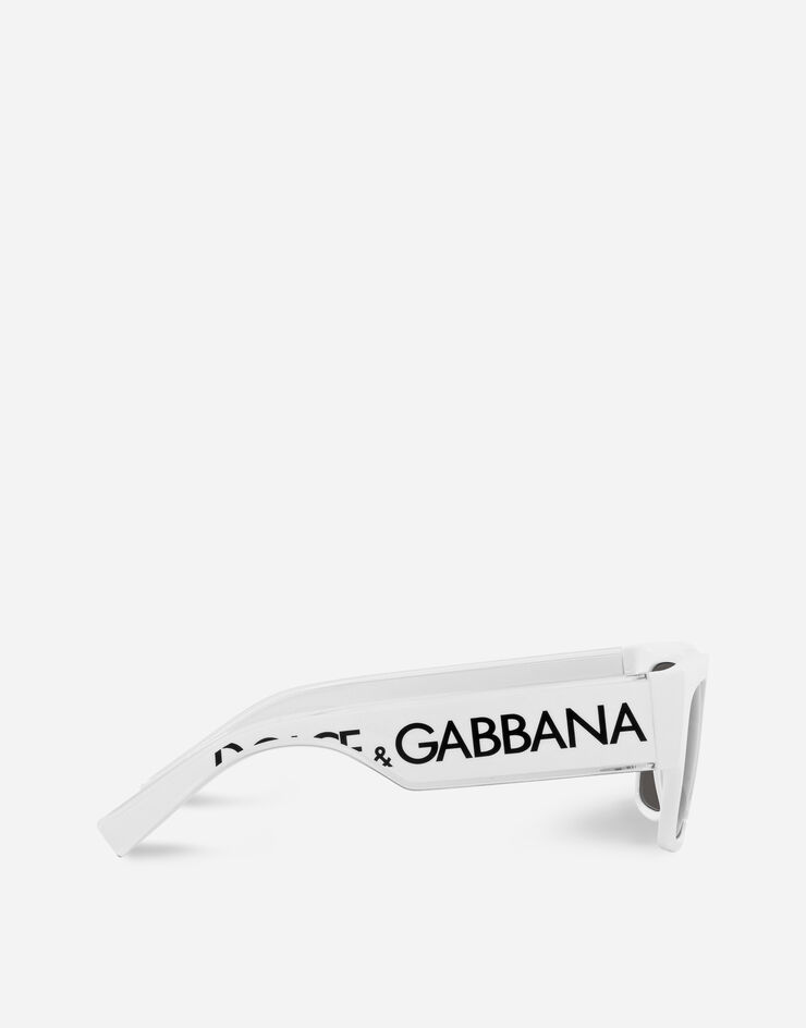 Dolce & Gabbana Sonnenbrille DG Elastic Weiss VG6184VN287