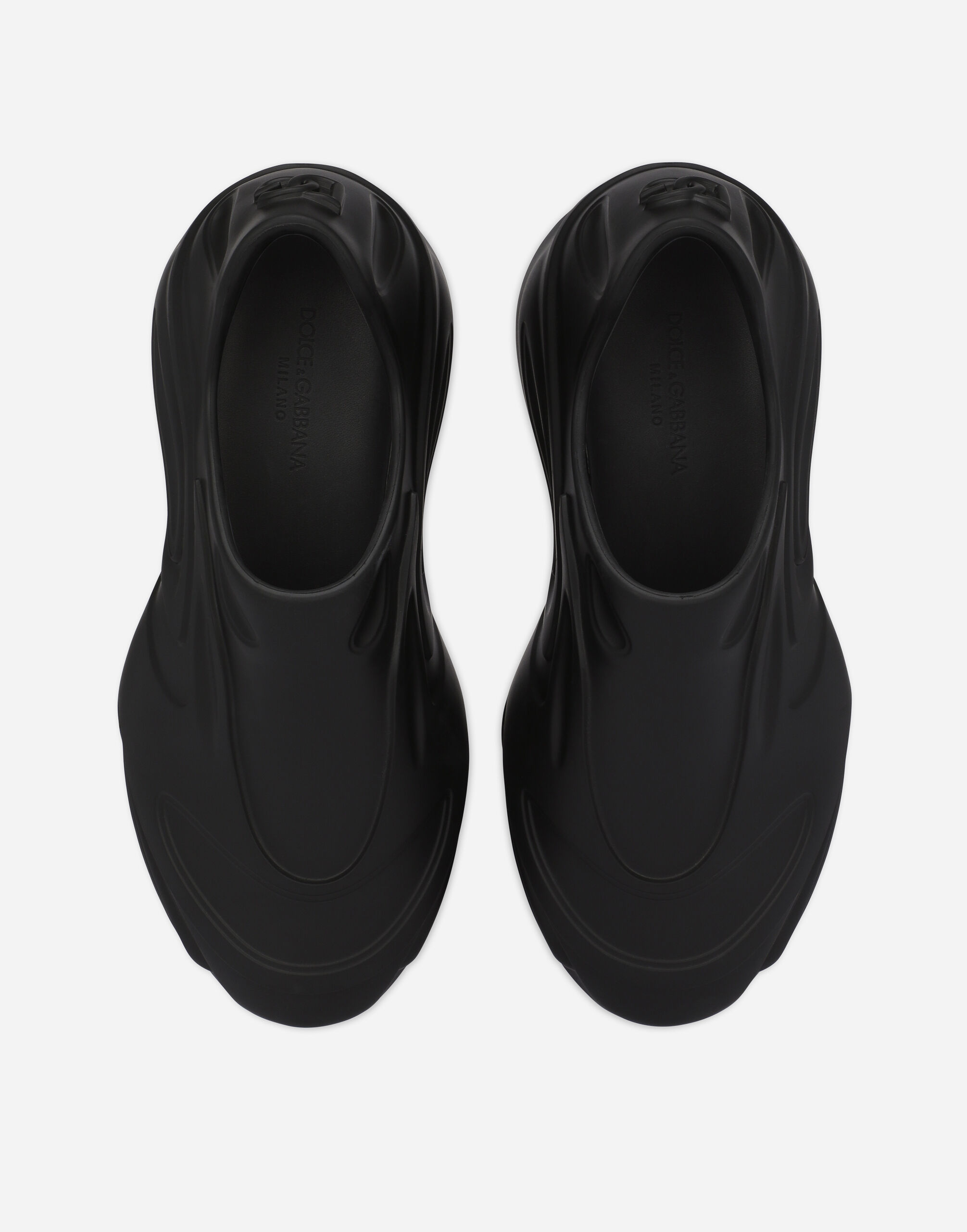 Dolce and gabbana rubber shoes clearance