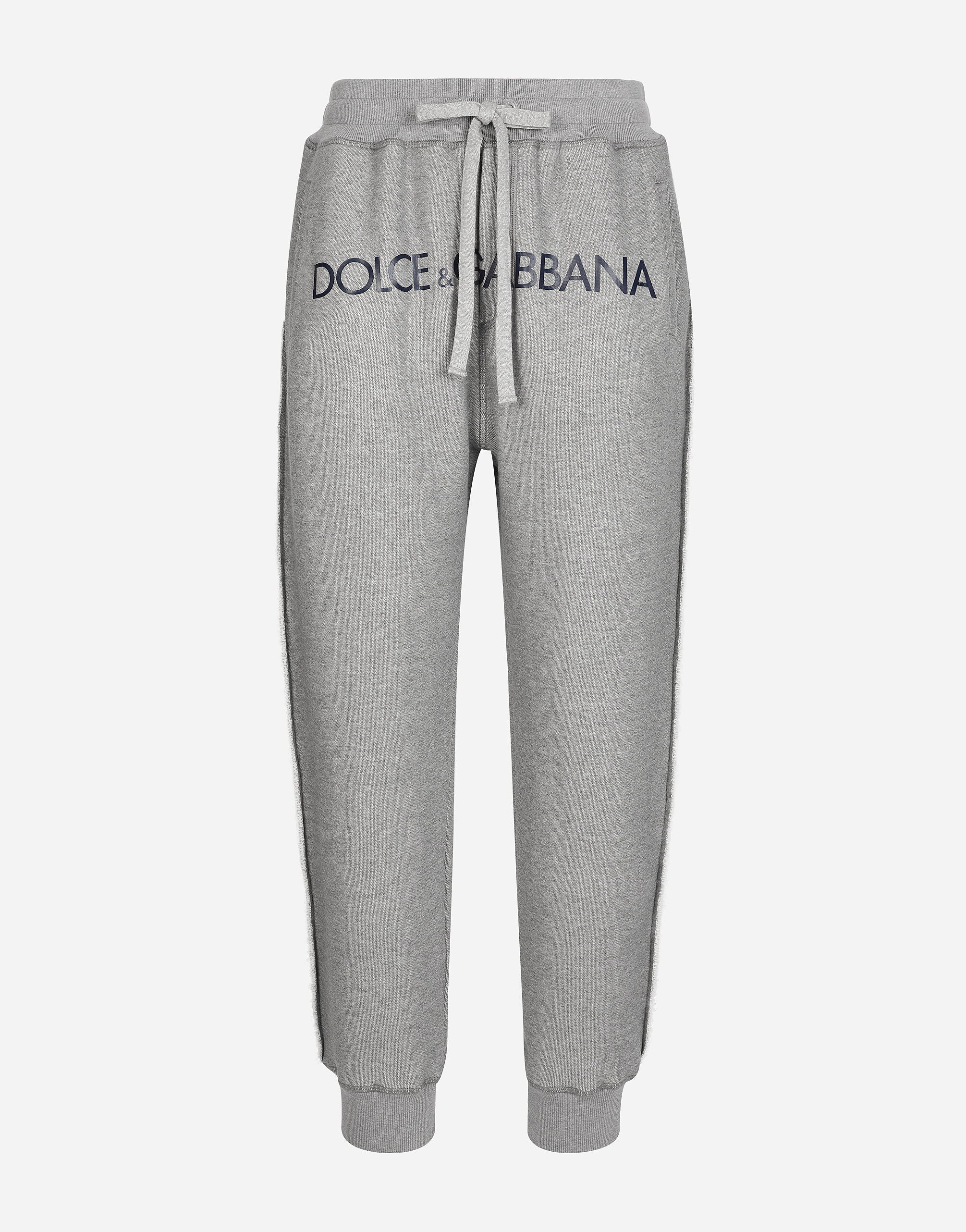 Jogging pants with Dolce Gabbana logo in Grey for Dolce Gabbana US