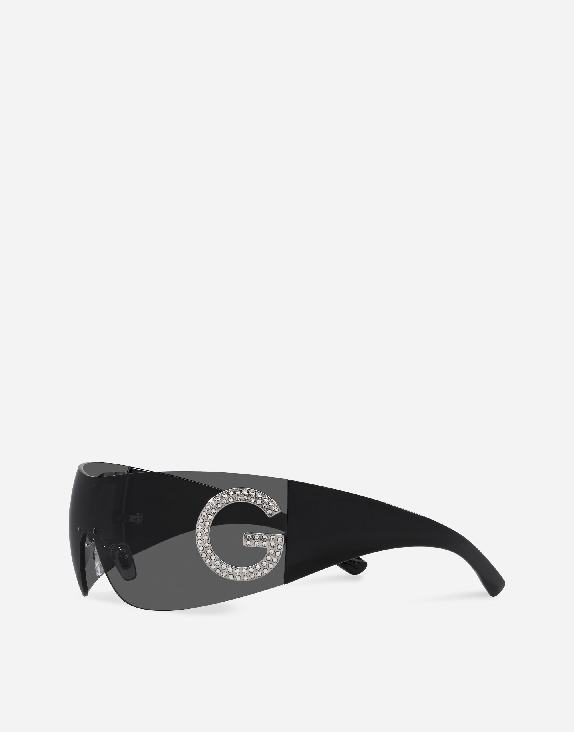 Dolce shop gabbana shield sunglasses