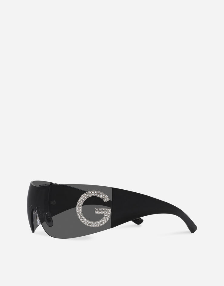 Dolce & Gabbana Sonnenbrille Re-Edition Schwarz VG2298VM587