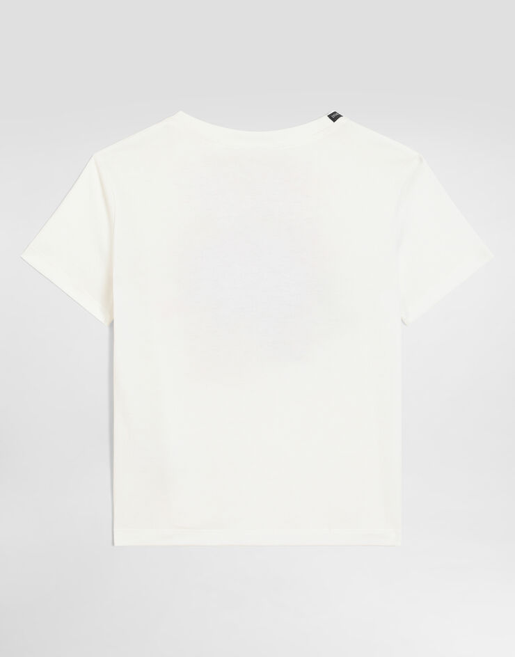 Dolce & Gabbana Jersey t-shirt White L5JTNKG7QUT