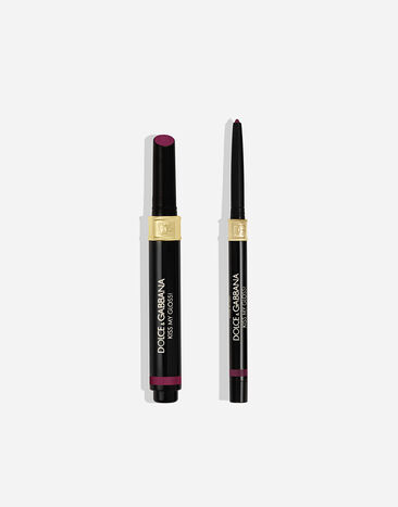 Dolce & Gabbana Kiss My Gloss! 01 Whisper - Rosey pink liner and pink perlescent gloss MKUPLIP0016