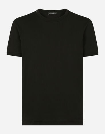 Dolce&Gabbana T-shirt in cotton Black G8PE3ZG7J5Y