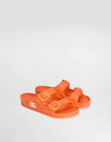 Dolce & Gabbana Beachwear slippers Orange DD0324A5103