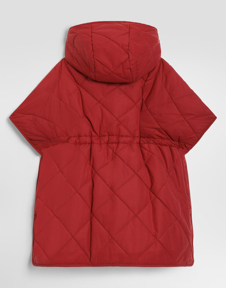 Dolce & Gabbana Cape matelassée avec patch Dolce & Gabbana Cape matelassée avec patch L54C70G7P9C