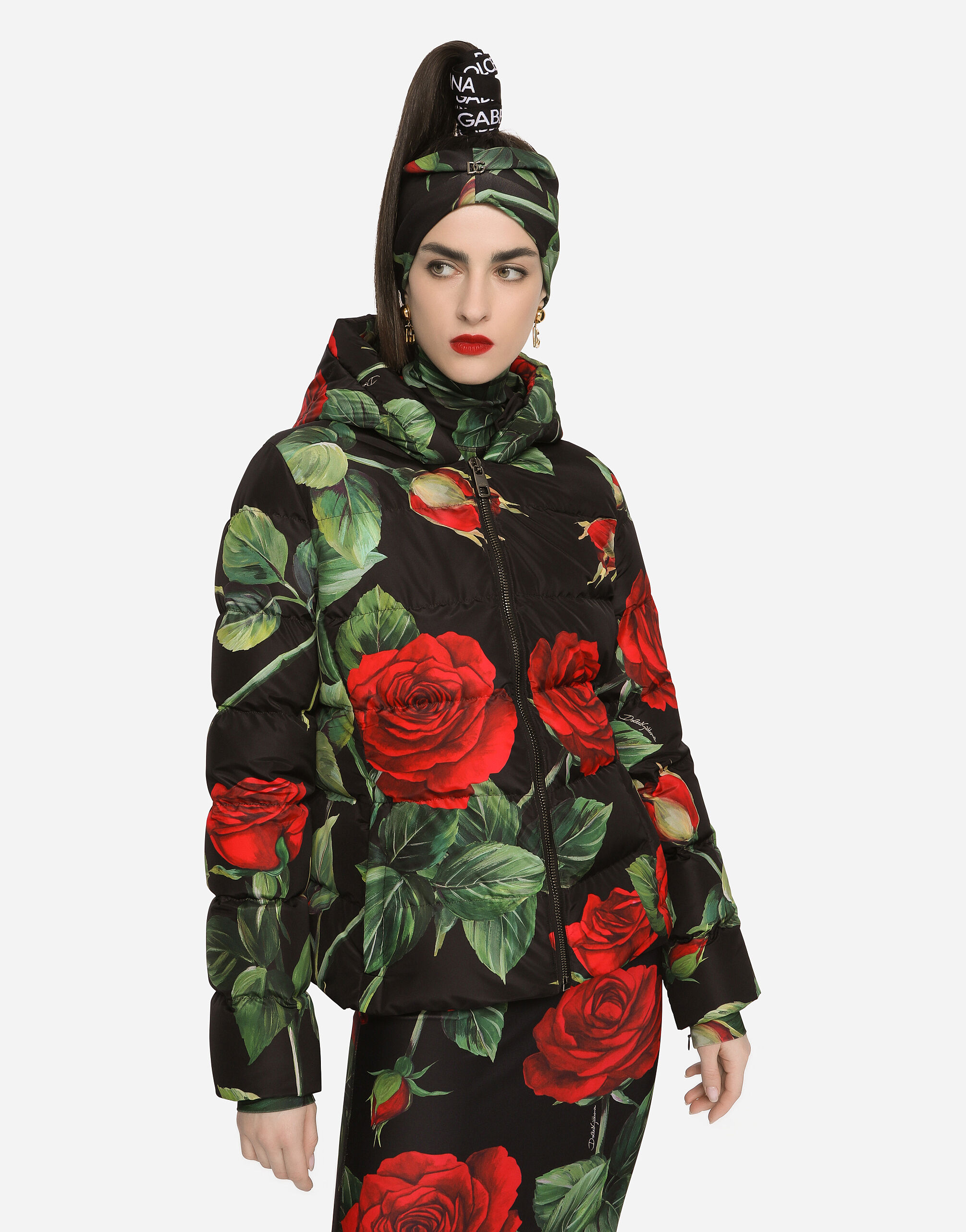 Red rose new arrivals windbreaker