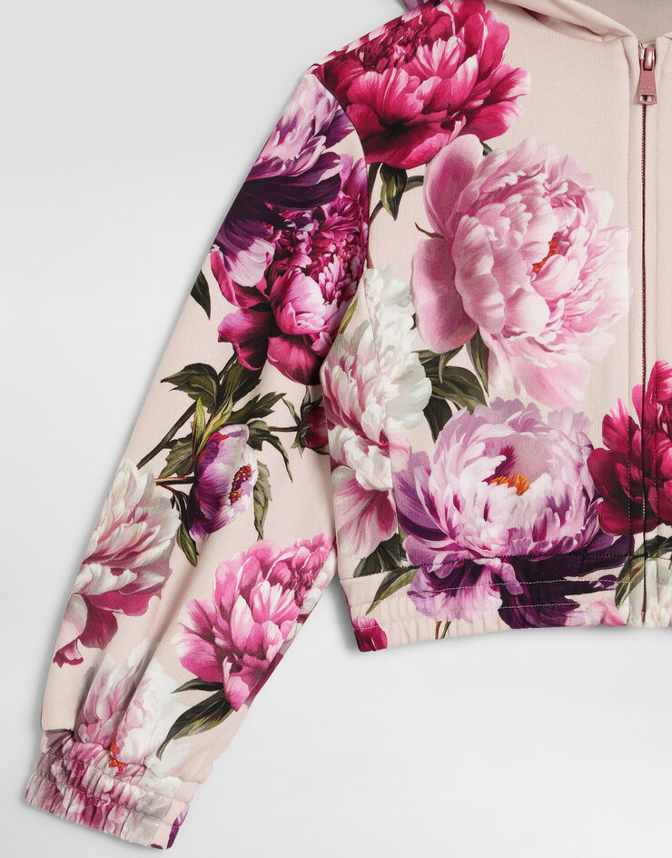 Dolce & Gabbana سويت شيرت من قطن بطبعة زهور الفاوانيا Dolce & Gabbana سويت شيرت من قطن بطبعة زهور الفاوانيا متعدد الألوان L5JWDMG7QWQ