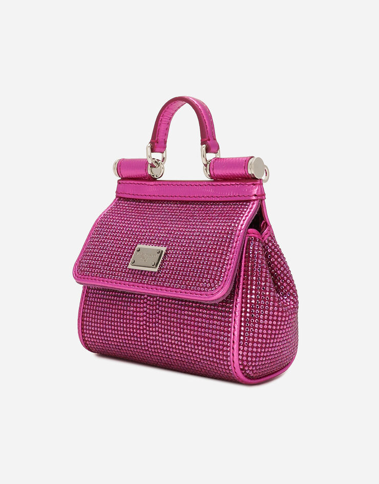 Dolce&Gabbana Henkeltasche Sicily mini Fuchsia BB6494AO917