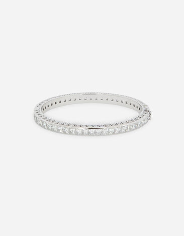 Dolce & Gabbana Easy Diamond bracelet in white gold 18Kt and diamonds White WBQA2GWDIA2