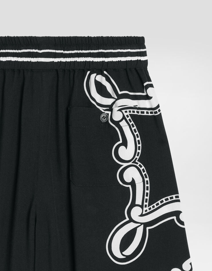 Dolce & Gabbana Bandanna-print batik shorts Print L43Q48FP8F7